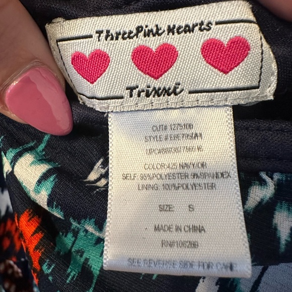 ThreePinkHearts | Mini Strapless Dress (size S) - Picture 4 of 4